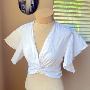 Thread Story White Blouse